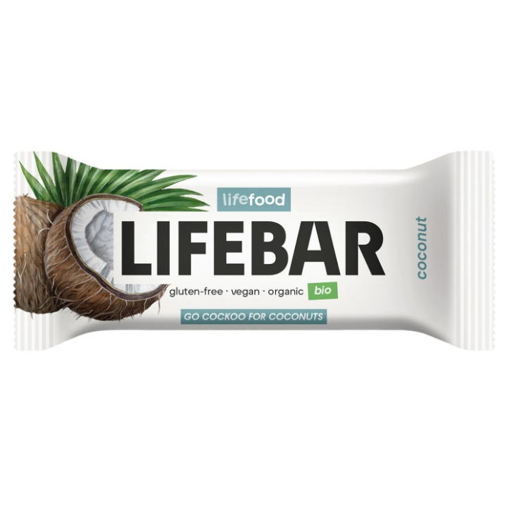 BARRITA LIFEBAR DE COCO ECO 40 GR. (LIFE FOOD)