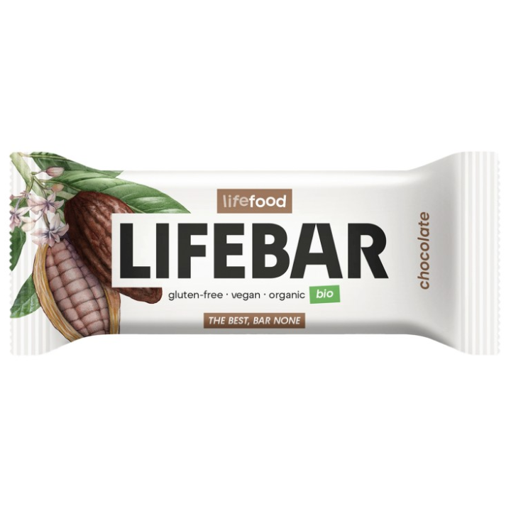 BARRITA LIFEBAR DE CHOCOLATE ECO 40 GR. (LIFE FOOD)
