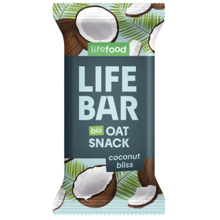 BARRITA LIFEBAR DE AVENA COCONUT BLISS 40 GR. (LIFE FOOD)