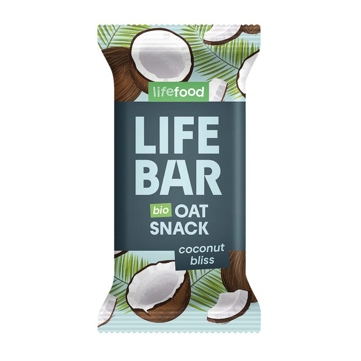 BARRITA LIFEBAR DE AVENA COCONUT BLISS 40 GR. (LIFE FOOD)