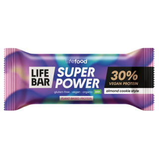 BARRITA LIFEBAR DE PROTEINA SABOR ALMENDRA 40 GR. (LIFE FOOD)