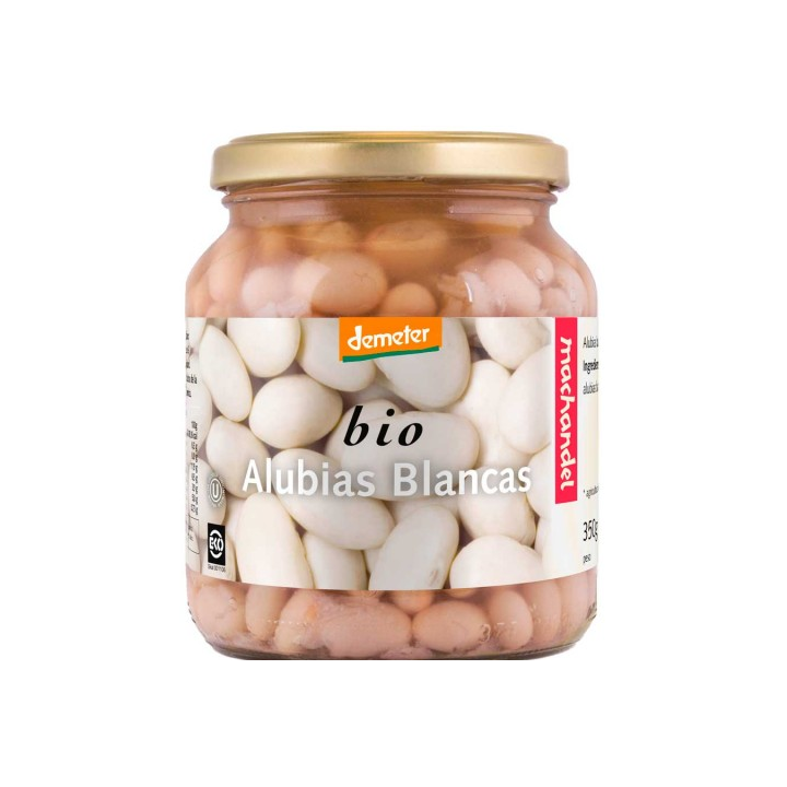 ALUBIA BLANCA COCIDA DEMETER 350 GR. (MACHANDEL)/