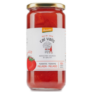 TOMATE ENTERO PELADO DEMETER 660 GR. (CAL VALLS)/