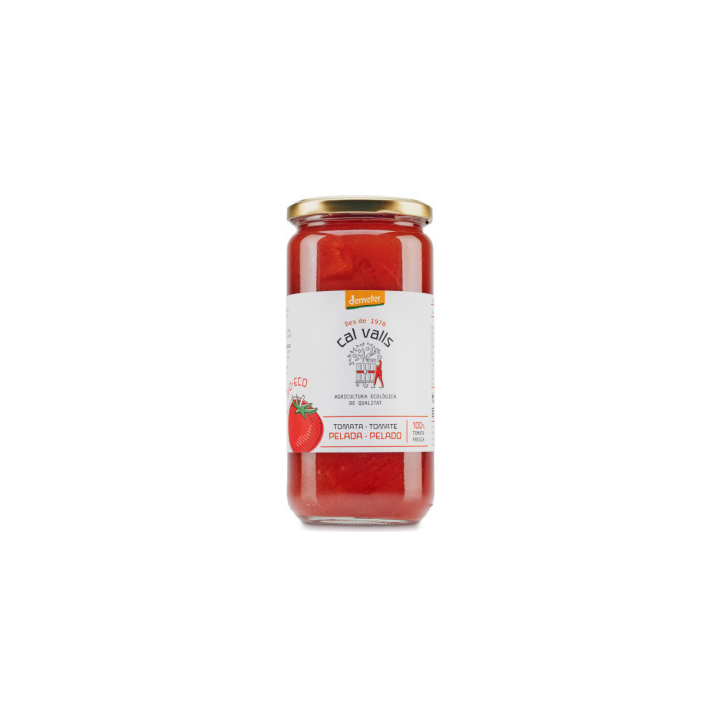 TOMATE ENTERO PELADO DEMETER 660 GR. (CAL VALLS)/
