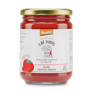 PURE DE TOMATE 10/12 % M.S. DEMETER 400 GR. (CAL VALLS)/