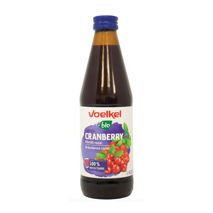 ZUMO DE ARANDANO ROJOS BIO 330 ML. (VOELKEL)/