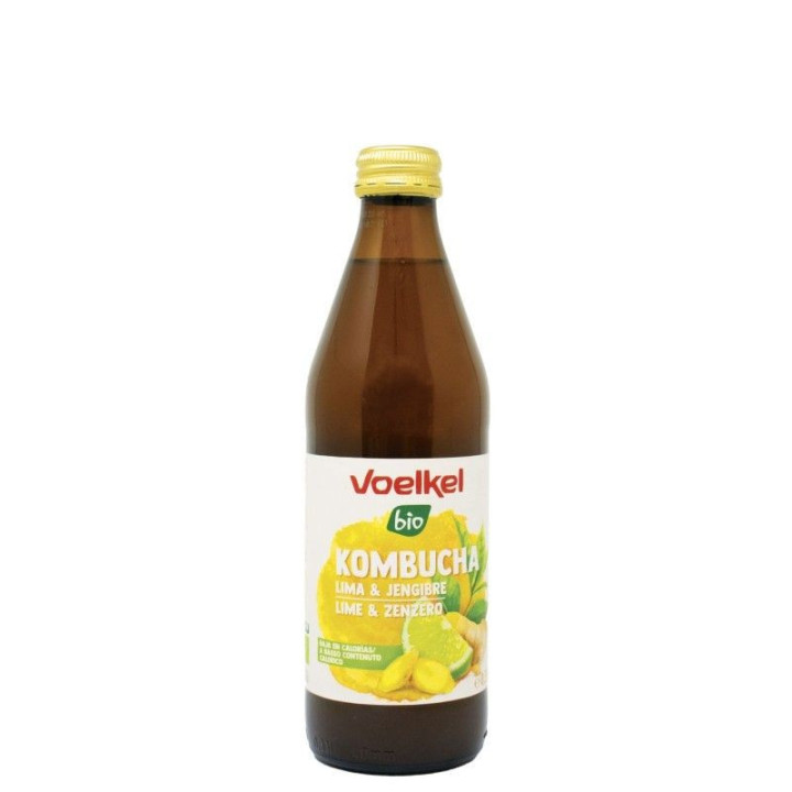 KOMBUCHA LIMA JENGIBRE BIO 330 ML. (VOELKEL)/