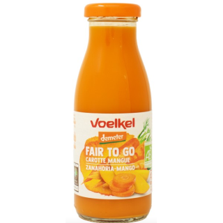 ZUMO DE ZANAHORIA Y MANGO DEMETER BIO 250 ML. (VOELKEL)/