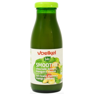 SMOOTHIE VERDE DE MANGO, KALE Y ESPINACAS BIO 250 ML. (VOELKEL)/