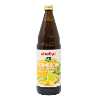 KOMBUCHA LIMA JENGIBRE BIO 750 ML. (VOELKEL)/