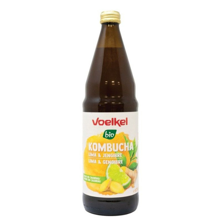 KOMBUCHA LIMA JENGIBRE BIO 750 ML. (VOELKEL)/