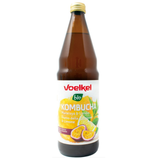 KOMBUCHA MARACUYÁ Y LIMÓN BIO 750 ML. (VOELKEL)/