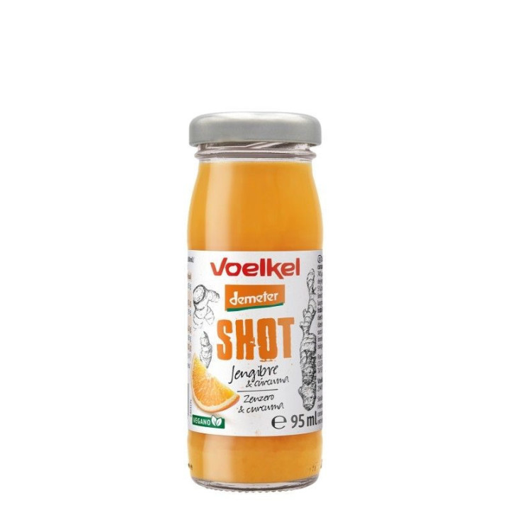 SHOT DE JENGIBRE CURCUMA DEMETER 95 ML. (VOELKEL)/