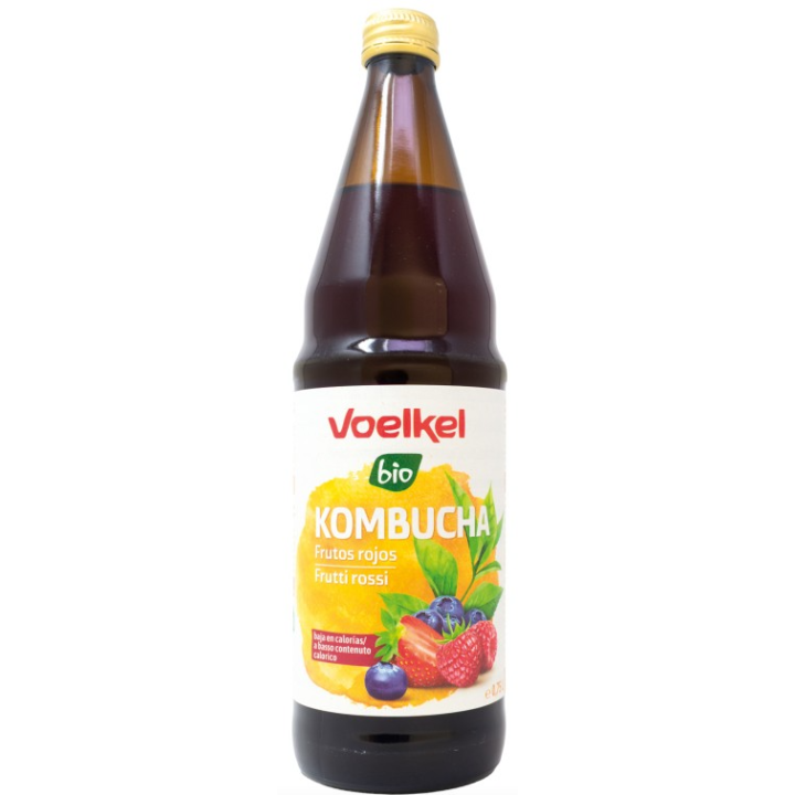 KOMBUCHA FRUTOS ROJOS ECO 750 ML. (VOELKEL)/