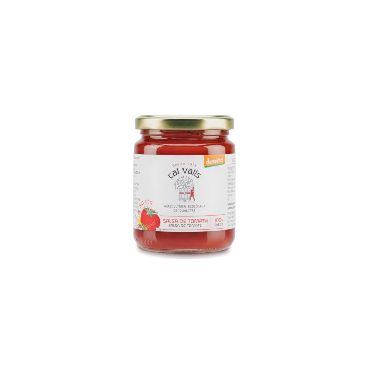 SALSA DE TOMATE ECO BIO 290 GR. (CAL VALLS)/