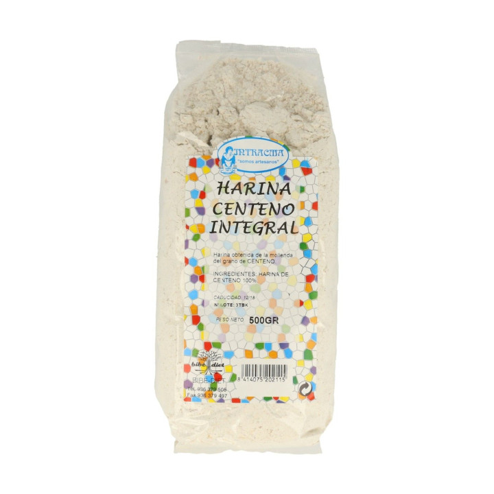 HARINA DE CENTENO INTEGRAL BIO 500 GR. (INT-RACMA)