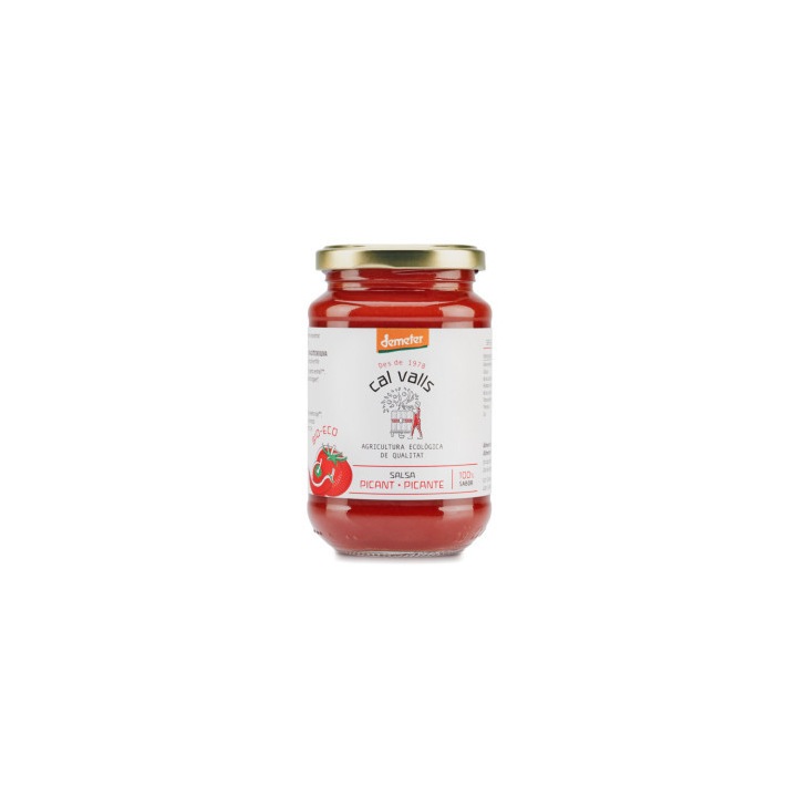 SALSA DE TOMATE PICANTE DEMETER 350 GR. (CAL VALLS)/