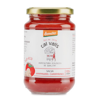 SALSA DE TOMATE CON CHAMPIÑONES DEMETER 250 GR. (CAL VALLS)/