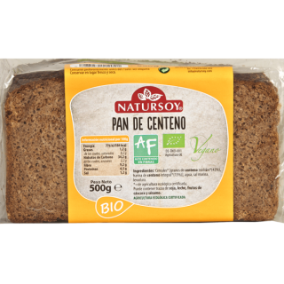 PAN DE CENTENO 500 GR. (NATURSOY)