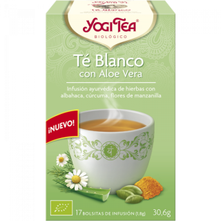 YOGI TEA BLANCO CON ALOE VERA 17 X 1,8 GR. (YOGI TEA)/