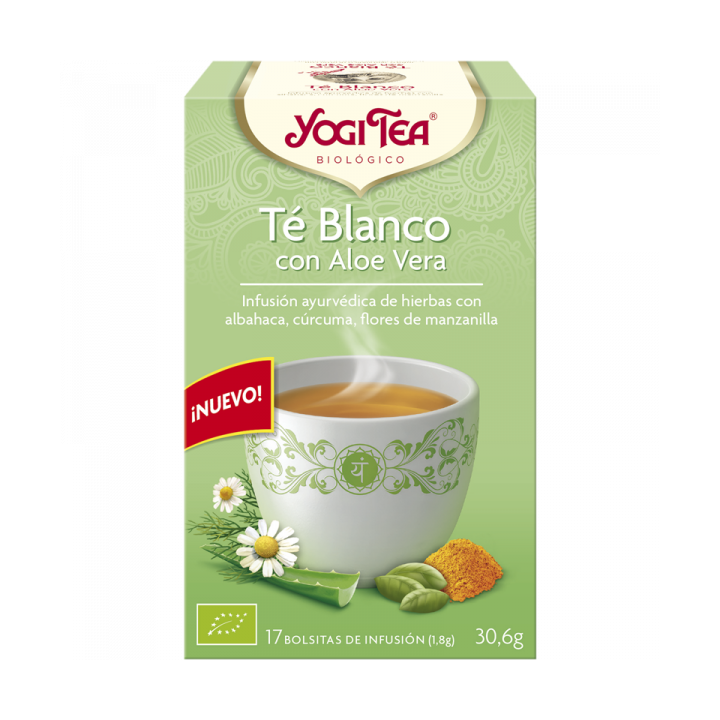 YOGI TEA BLANCO CON ALOE VERA 17 X 1,8 GR. (YOGI TEA)/