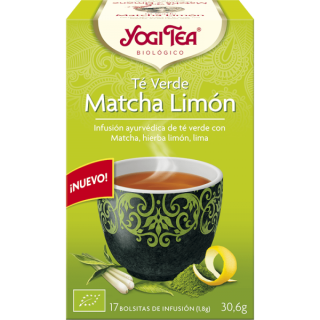 YOGI TEA VERDE MATCHA CON LIMON 17 X 1.8 GR. (YOGI TEA)/