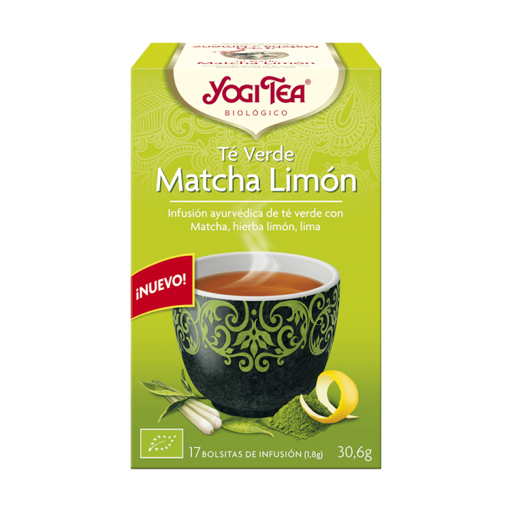 YOGI TEA VERDE MATCHA CON LIMON 17 X 1.8 GR. (YOGI TEA)/