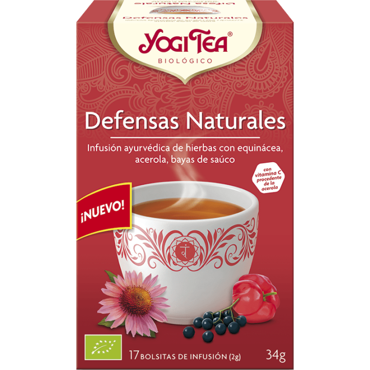 YOGI TEA DEFENSAS NATURALES 17 X 2 GR. (YOGI TEA)/