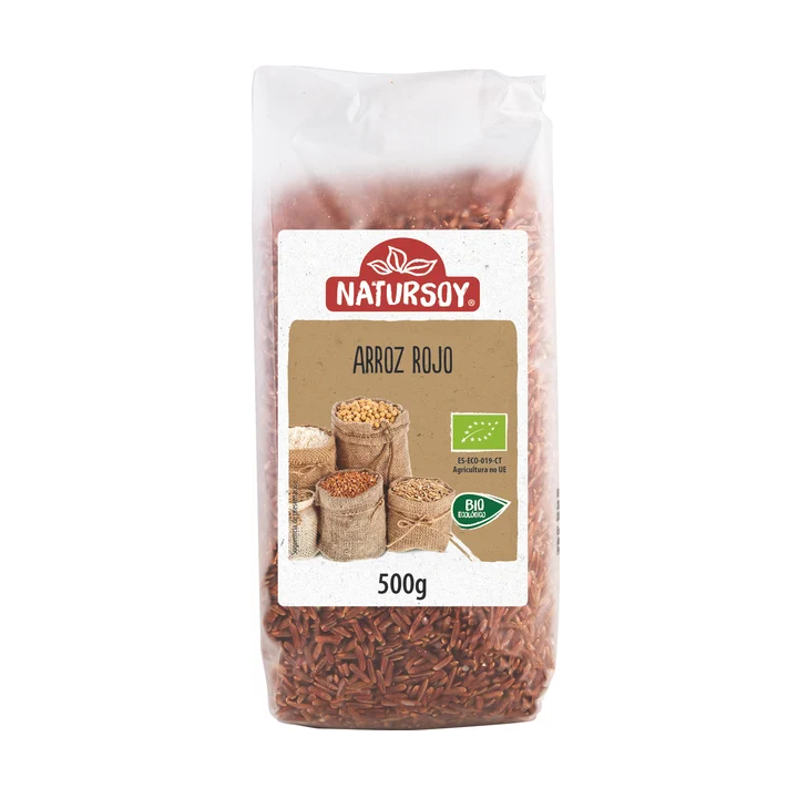 ARROZ ROJO 500 GR. (NATURSOY)