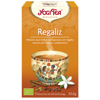 YOGI TEA REGALIZ 17 X 1,8 GR. (YOGI TEA)/