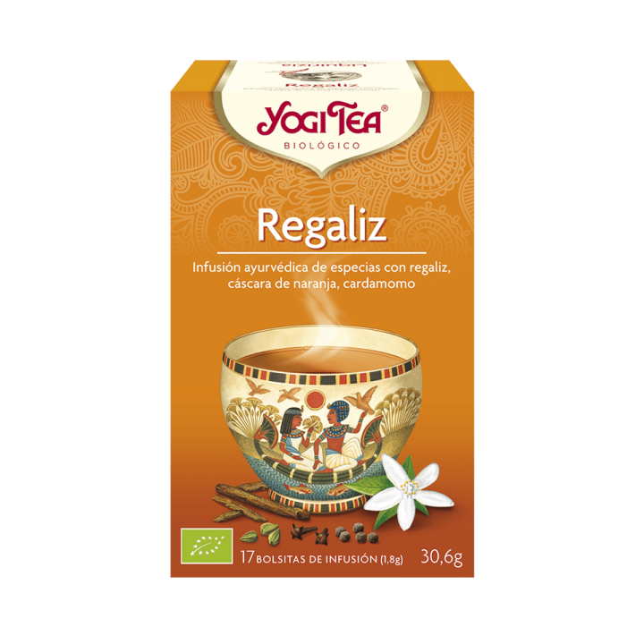 YOGI TEA REGALIZ 17 X 1,8 GR. (YOGI TEA)/