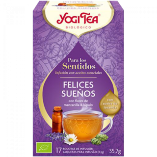 YOGI TEA PARA LOS SENTIDOS FELICES SUEÑOS 34 GR. (YOGI TEA)/