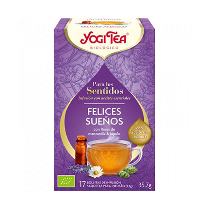 YOGI TEA PARA LOS SENTIDOS FELICES SUEÑOS 34 GR. (YOGI TEA)/