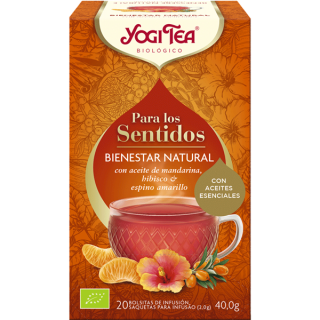YOGI TEA PARA LOS SENTIDOS BIENESTAR NATURAL 17x2GR.(YOGI TEA)/