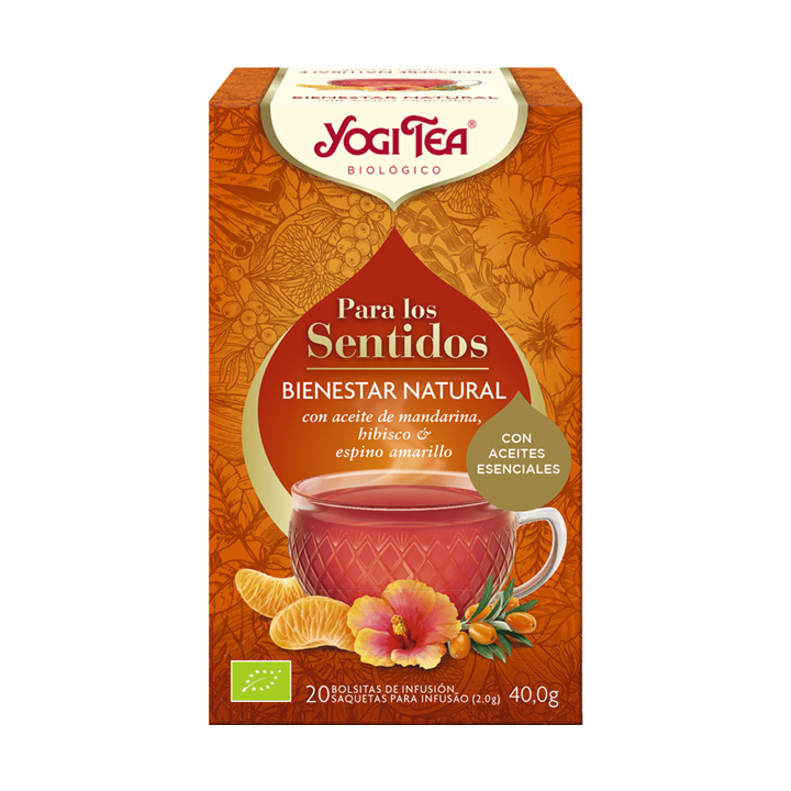 YOGI TEA PARA LOS SENTIDOS BIENESTAR NATURAL 17x2GR.(YOGI TEA)/