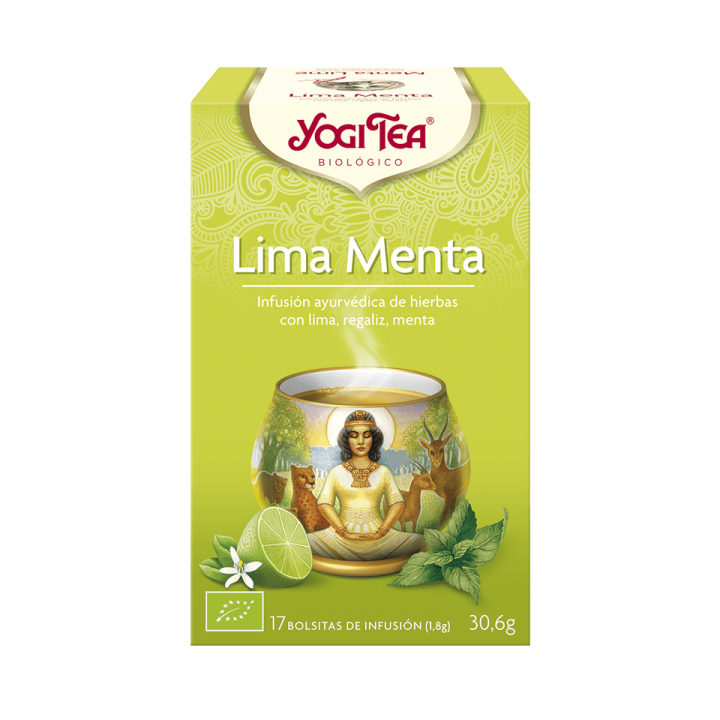 YOGI TEA MENTA Y LIMA 17 X 1,8 GR. (YOGI TEA)/