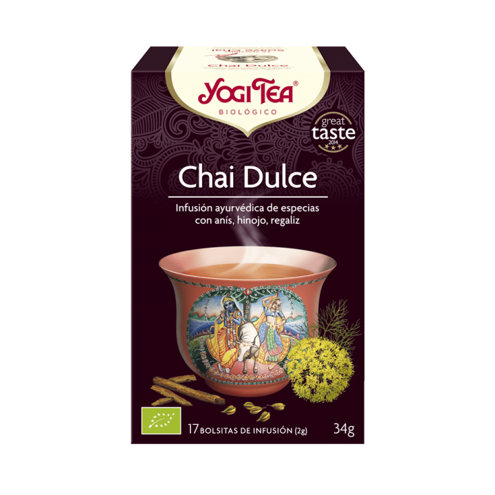 YOGI TEA CHAI DULCE 17 X 2 GR. (YOGI TEA)/