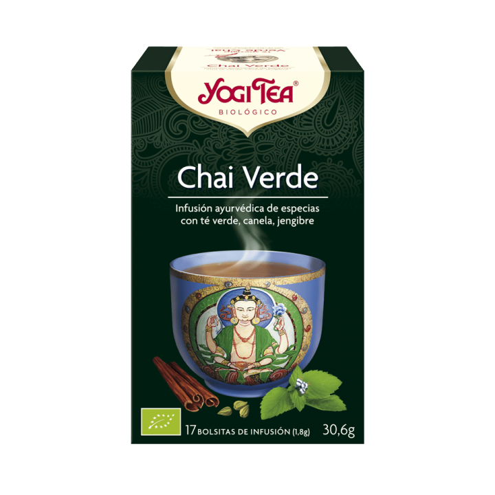 YOGI TEA CHAI VERDE 17 X 1,8 GR. (YOGI TEA)/