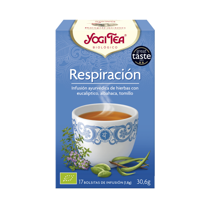 YOGI TEA RESPIRACION 17 X 1,8 GR. (YOGI TEA)/