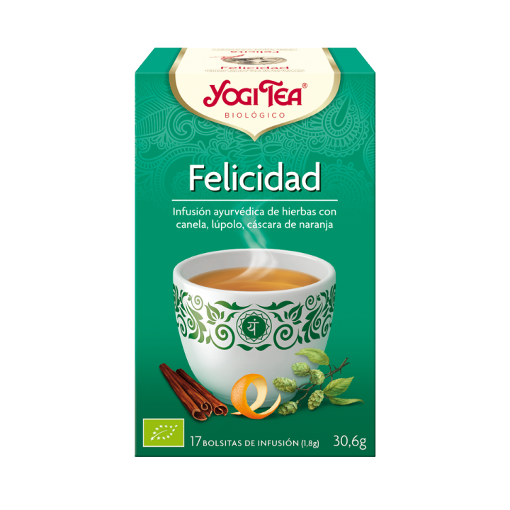YOGI TEA FELICIDAD 17 X 1,8 GR. (YOGI TEA)/