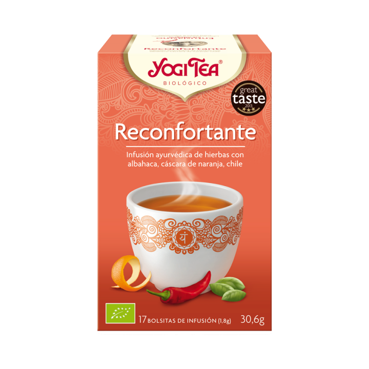 YOGI TEA RECONFORTANTE 17 X 1,8 GR. (YOGI TEA)/