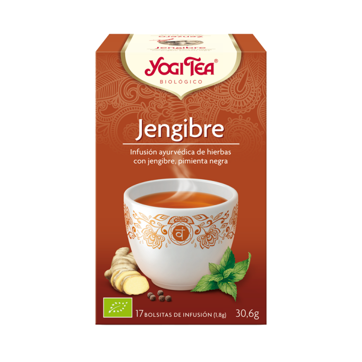 YOGI TEA JENGIBRE 17 X 1,8 GR. (YOGI TEA)/