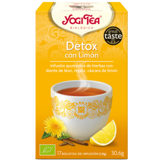 YOGI TEA DETOX CON LIMON 17 X 1,8 GR. (YOGI TEA)/