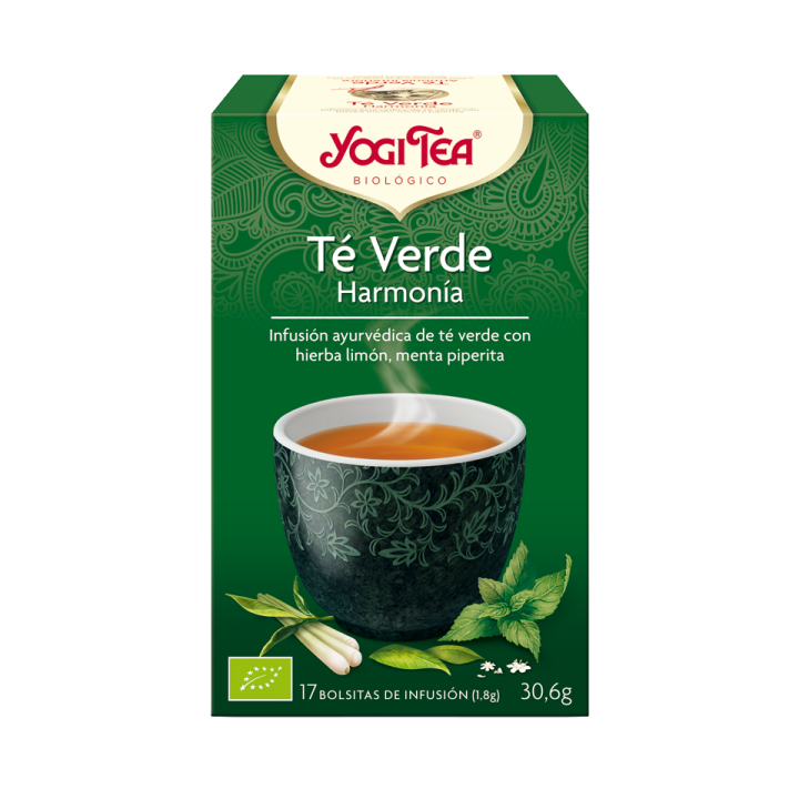 YOGI TEA VERDE ARMONIA 17 X 1,8 GR. (YOGI TEA)/
