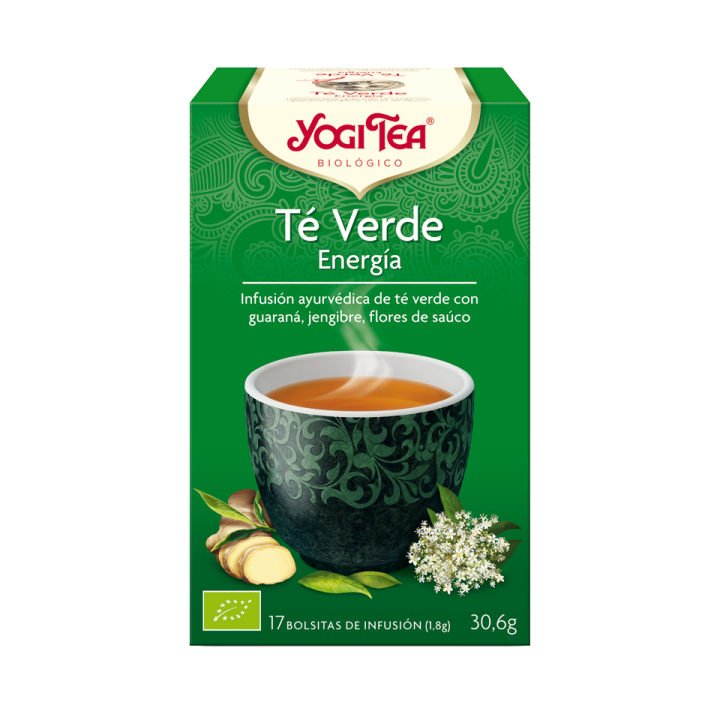 YOGI TEA VERDE ENERGIA 17 X 1,8 GR. (YOGI TEA)/