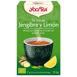 YOGI TEA VERDE, JENGIBRE Y LIMON 17 X 1,8 GR. (YOGI TEA)/