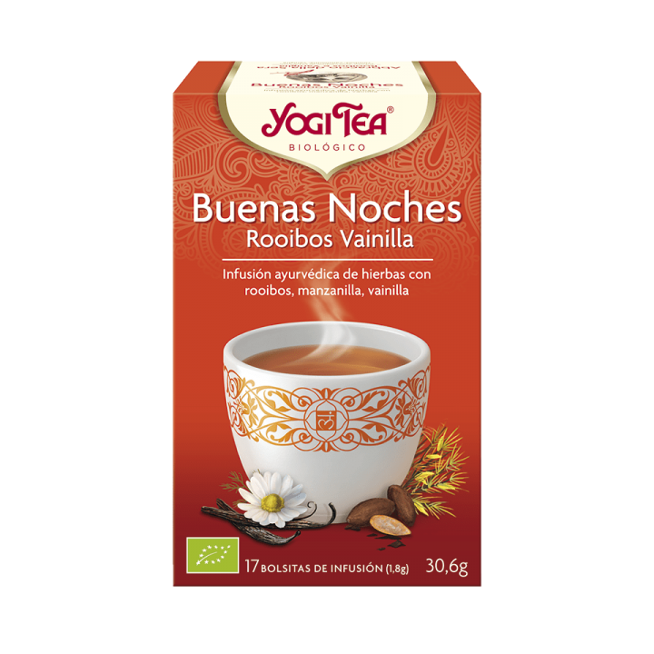 YOGI TEA BUENAS NOCHES ROOIBOS VAINILLA 17 X 1,8 GR. (YOGI TEA)/