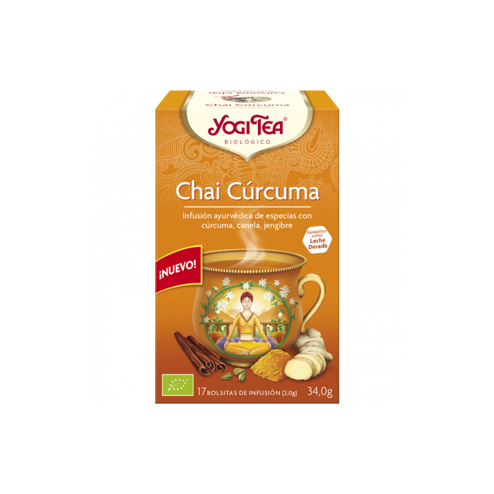 YOGI TEA CHAI CURCUMA 34 GR. (YOGI TEA)/