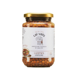 LENTEJA COCIDA ECO 350 GR. (CAL VALLS)/