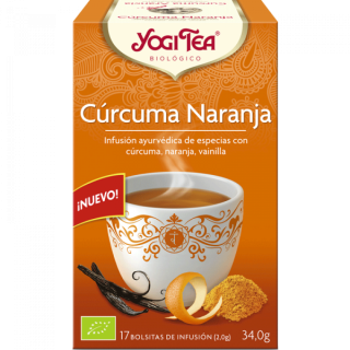 YOGI TEA CURCUMA Y NARANJA 17 X 1,8 GR. (YOGI TEA)/
